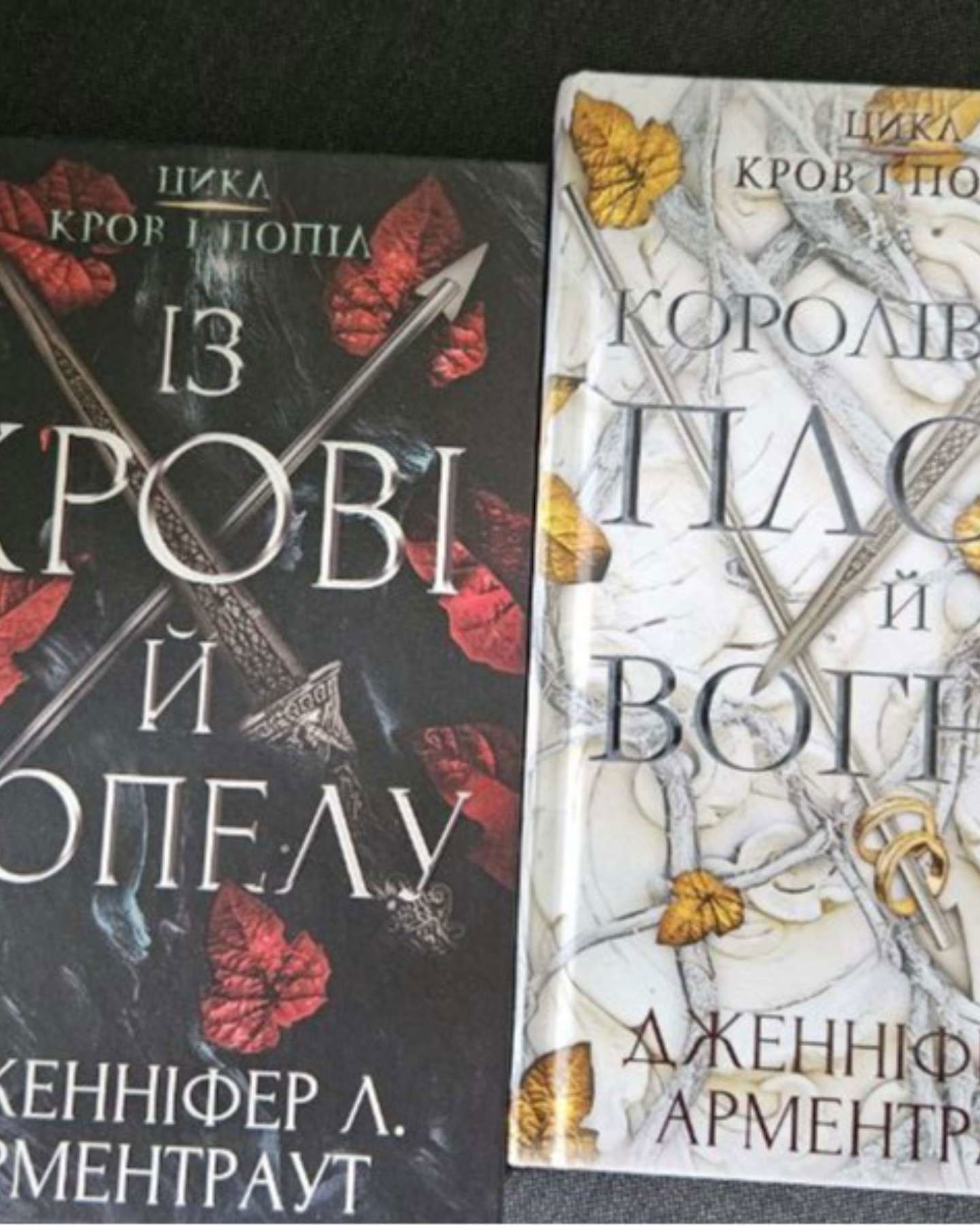 Кров і попіл. Книга 1. Із крові й попелу, Кров і попіл. Книга 2. Королівство плоті й вогню-Дженніфер Л. Арментраут