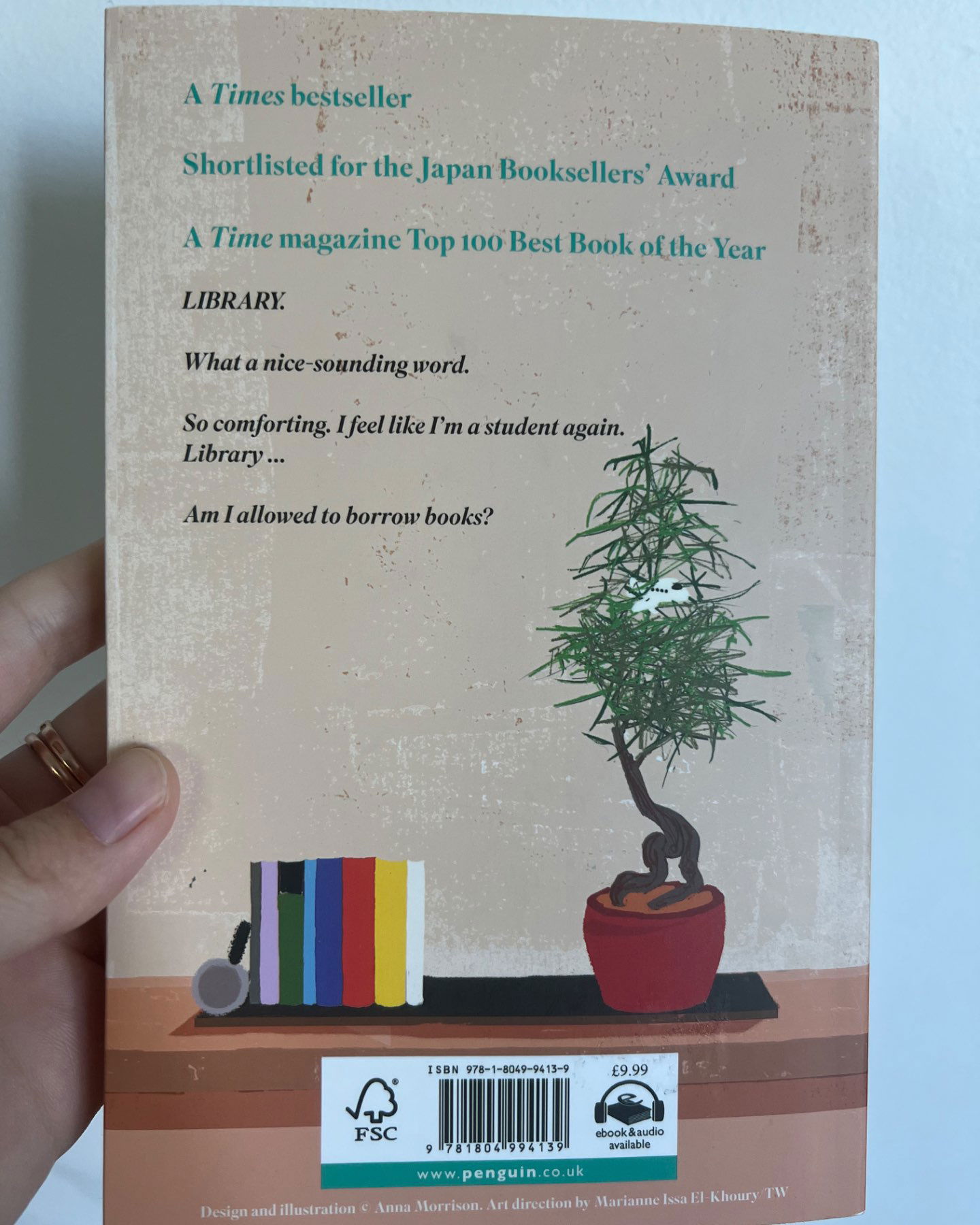 What you are looking for is in the library-Michiko Aoyama