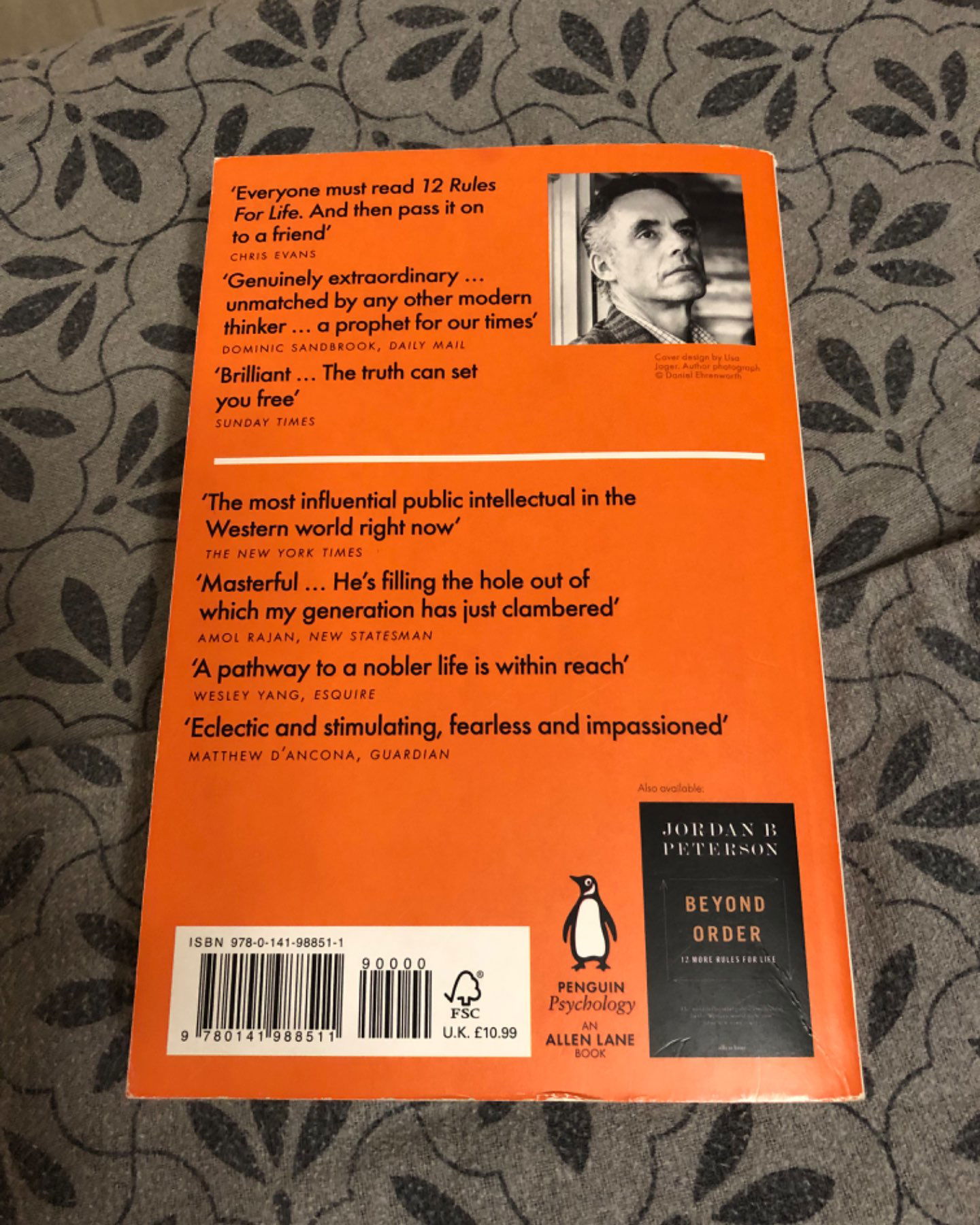 12 Rules for Life-Jordan B. Peterson