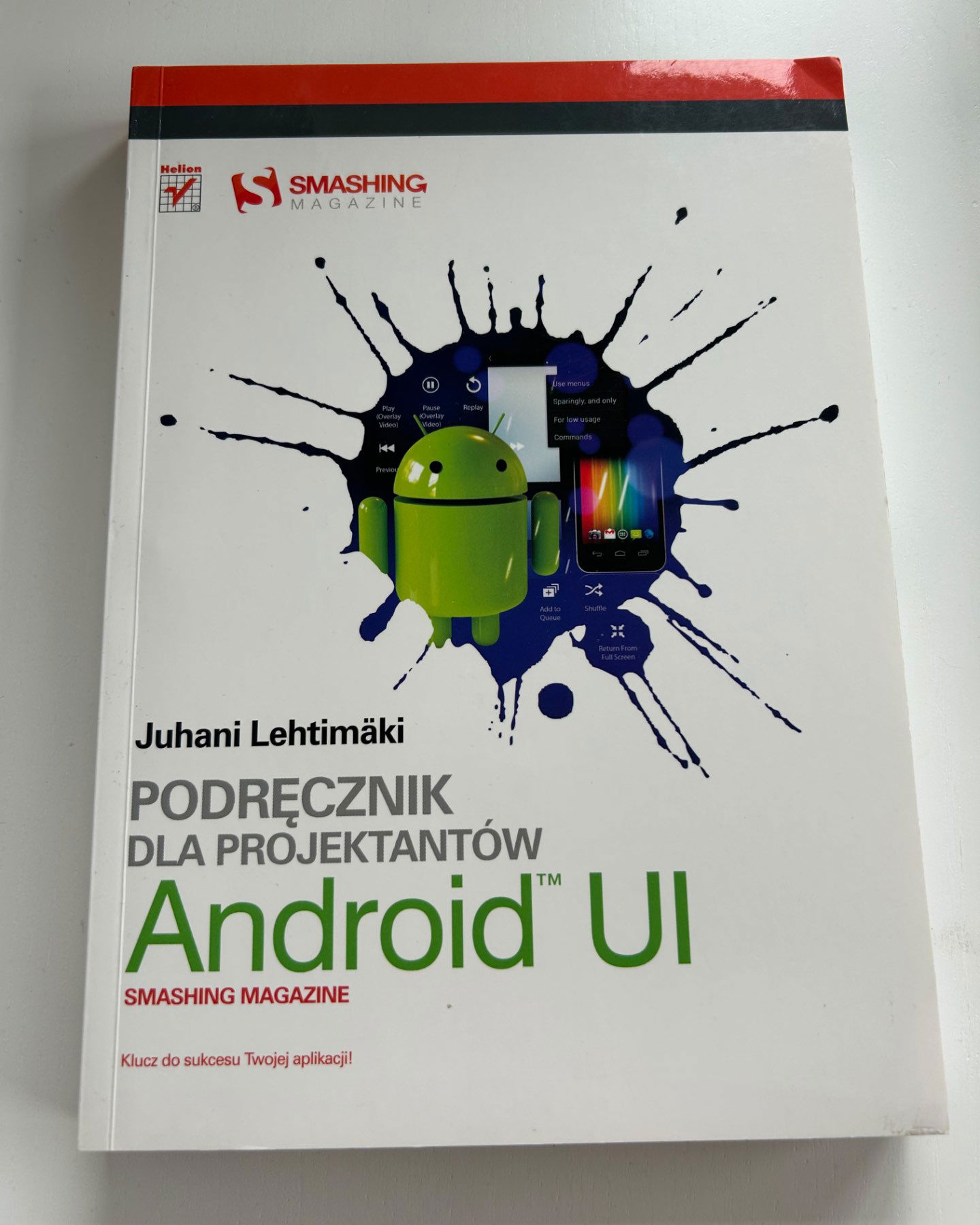 Podręcznik dla projektantów Android UI-Juhani Lehtimaki