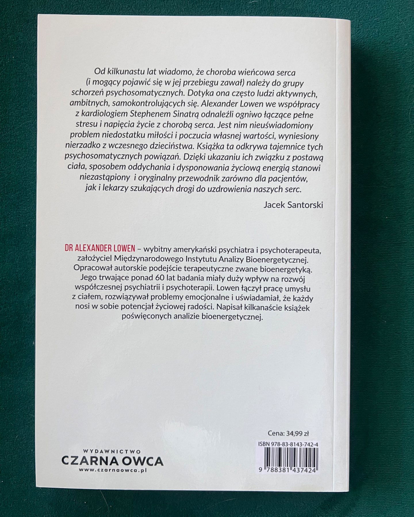 MILOSC, SEKS I SERCE-Alexander Lowen