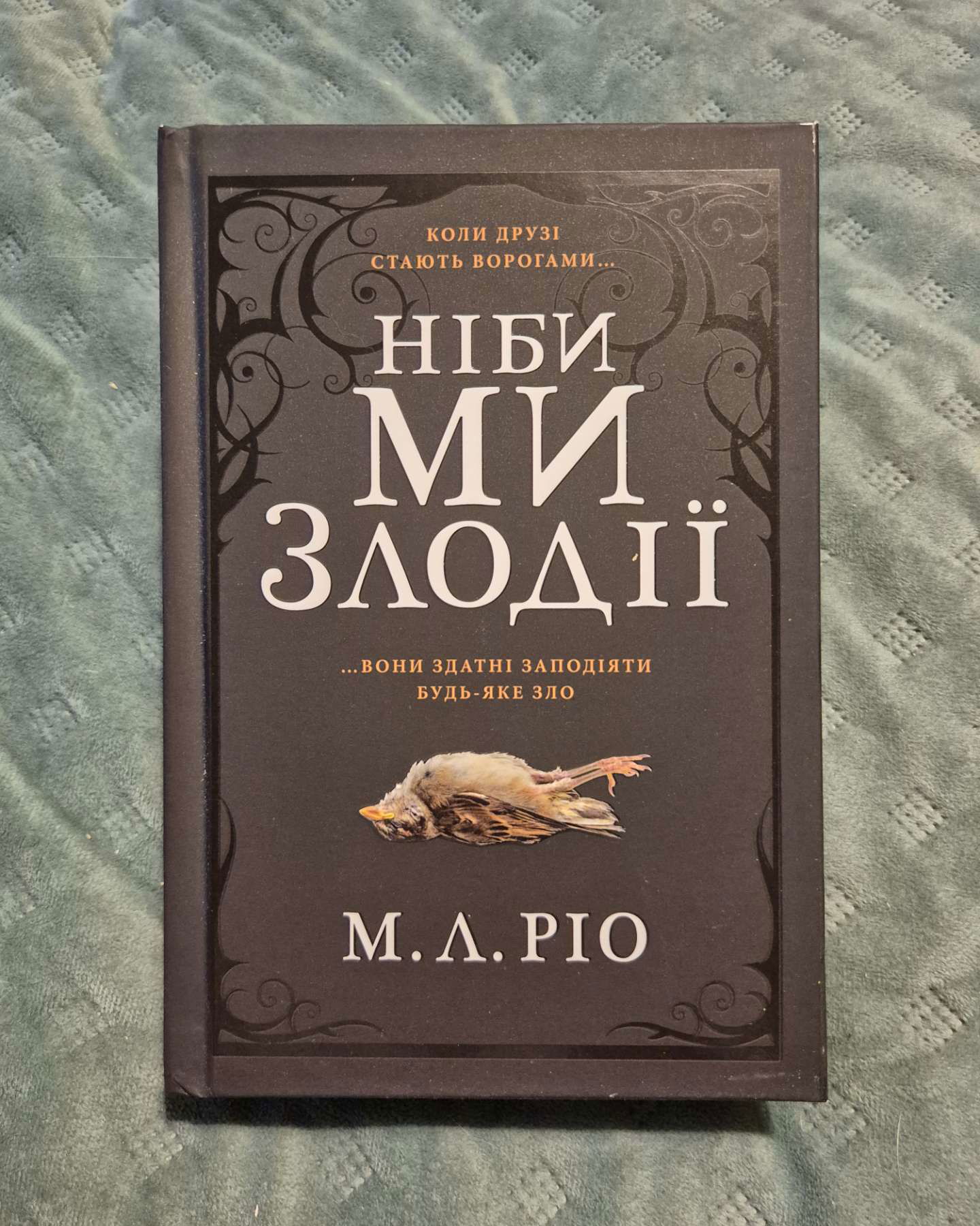 Ніби ми злодії-М. Л. Ріо
