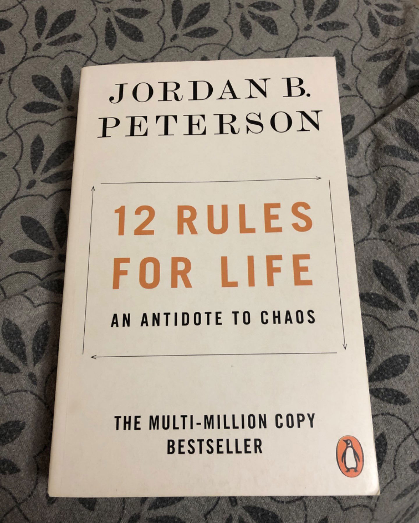12 Rules for Life-Jordan B. Peterson