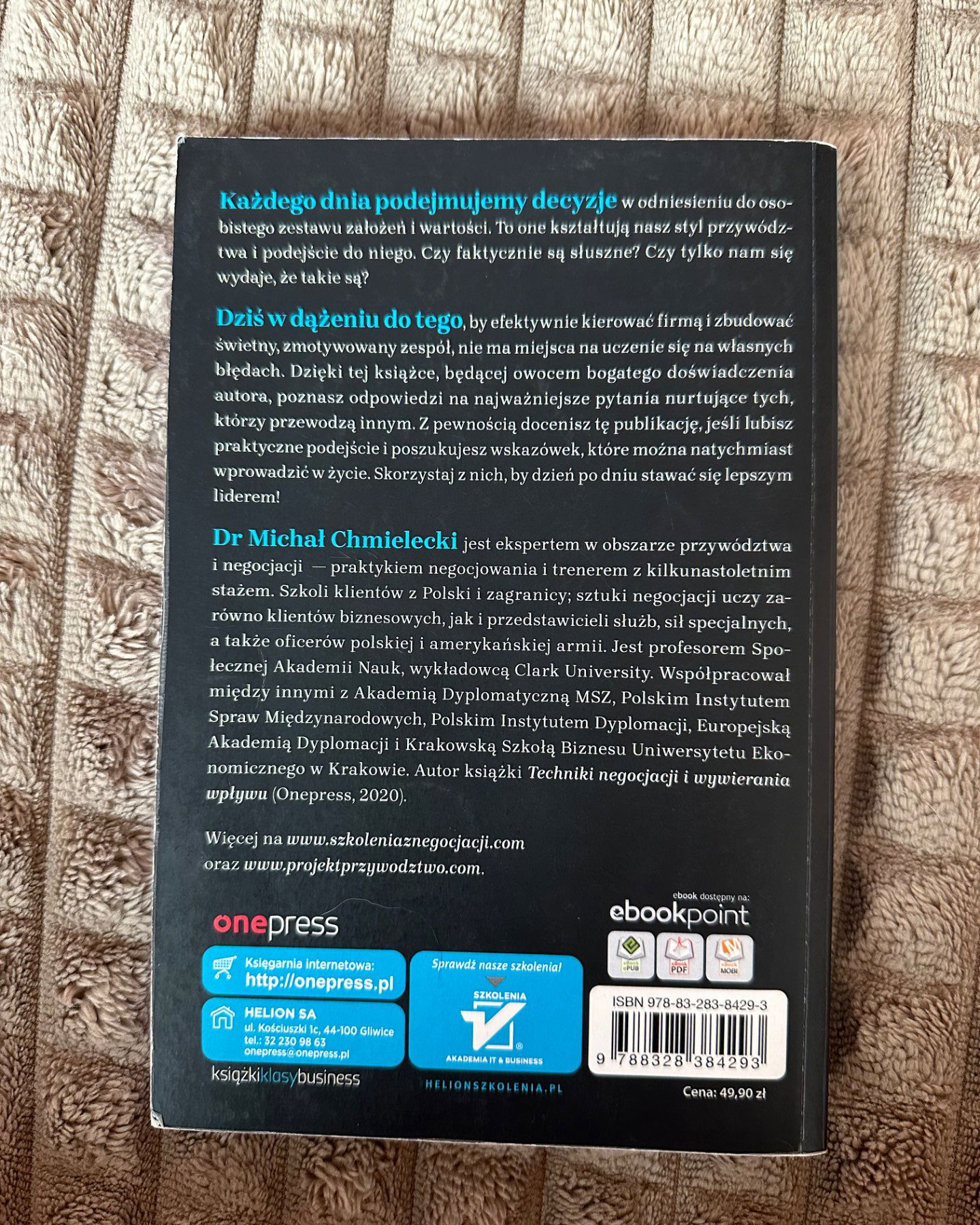 Anatomia lidera-Michał Chmielecki