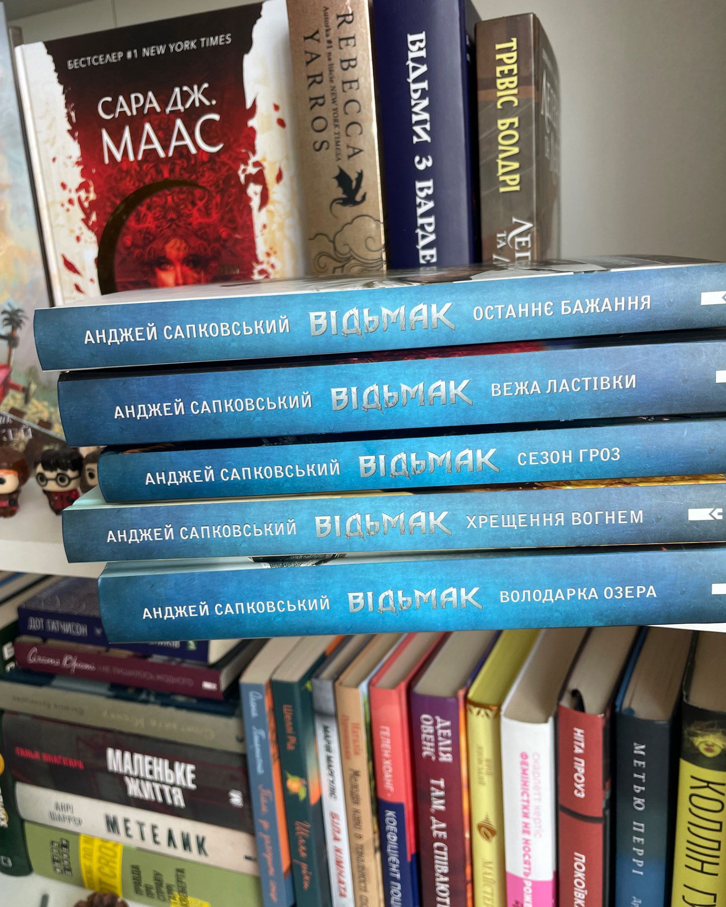 Пʼять книг серії Відьмак-Анджей Сапковський