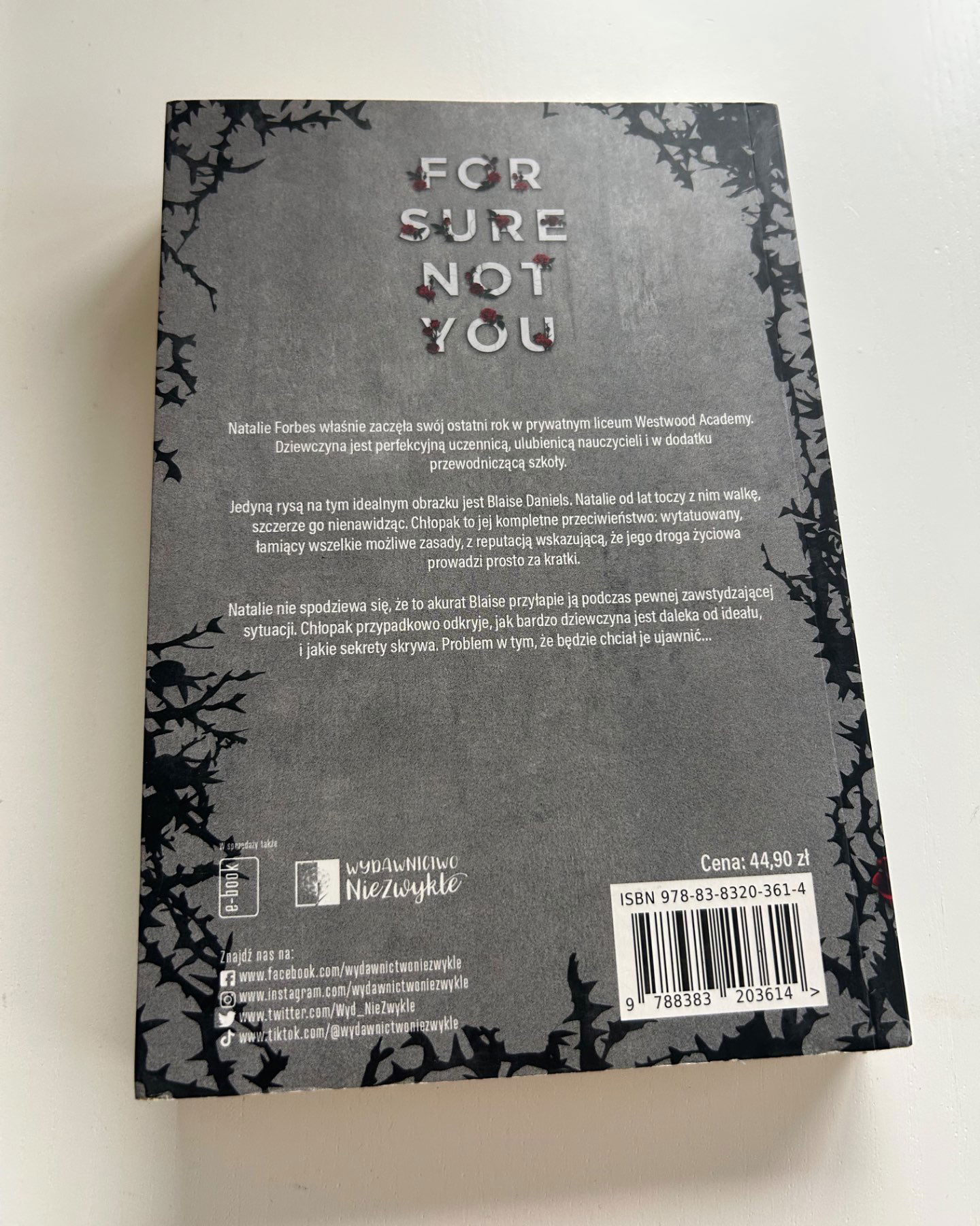 For sure not you-Weronika Ancerowicz